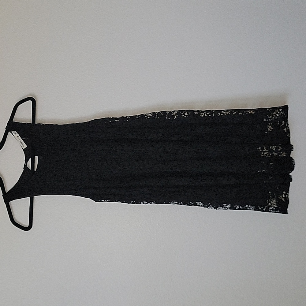 Back floral lace summer Dress Med.